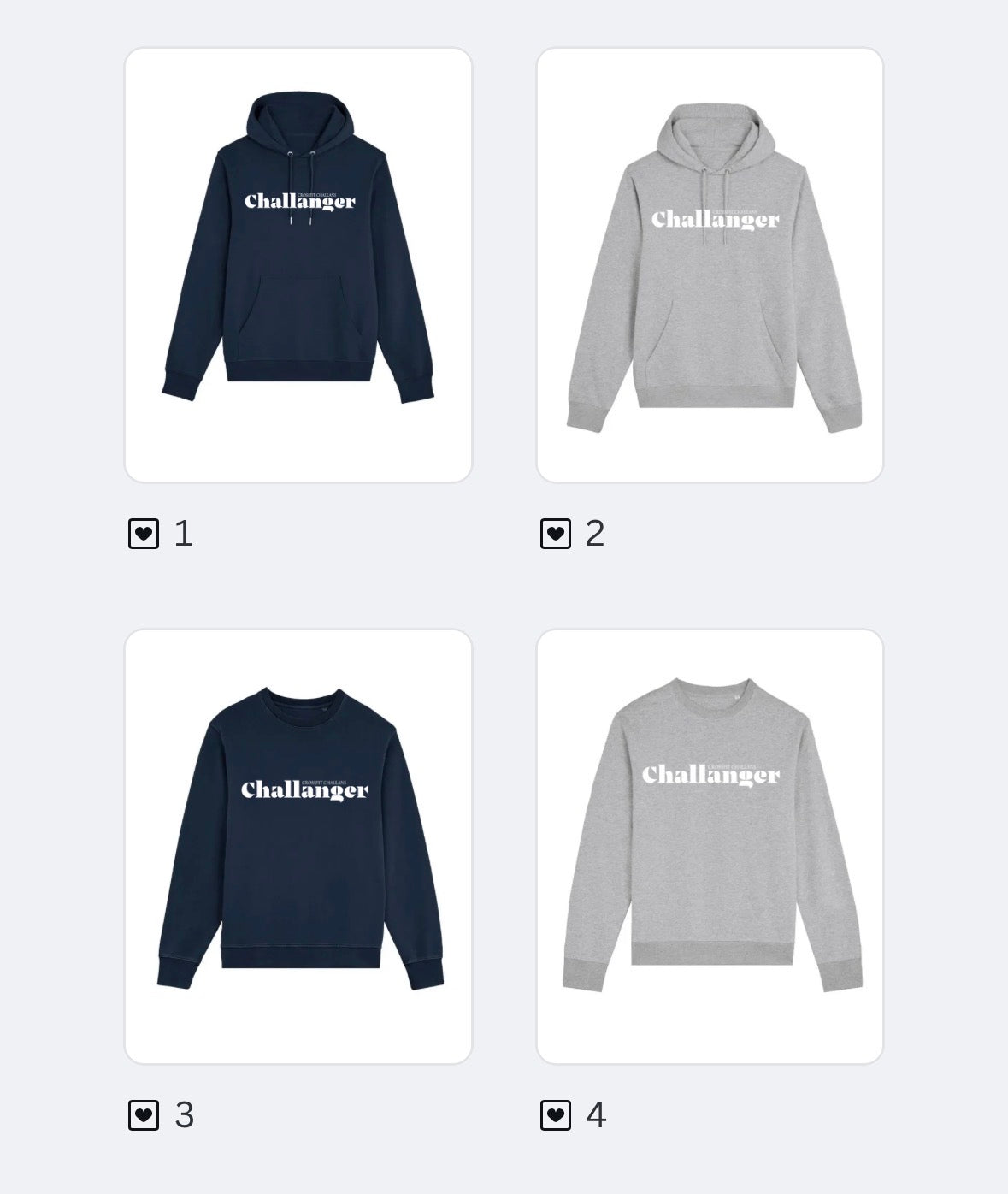 Collection winter Challanger's 2025